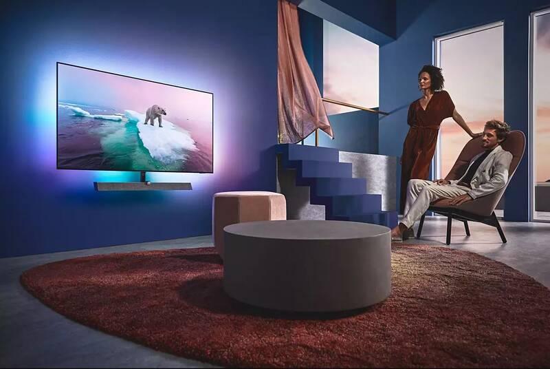Televize Philips 65OLED935 šedá