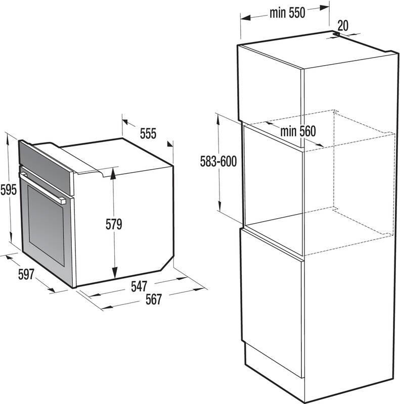 Trouba Gorenje Essential BS737EX nerez