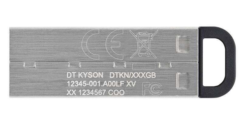 USB Flash Kingston DataTraveler Kyson 256GB stříbrný