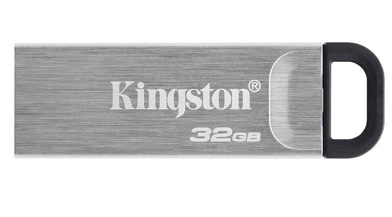 USB Flash Kingston DataTraveler Kyson 32GB stříbrný, USB, Flash, Kingston, DataTraveler, Kyson, 32GB, stříbrný
