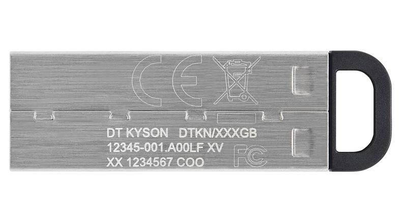 USB Flash Kingston DataTraveler Kyson 64 GB stříbrný
