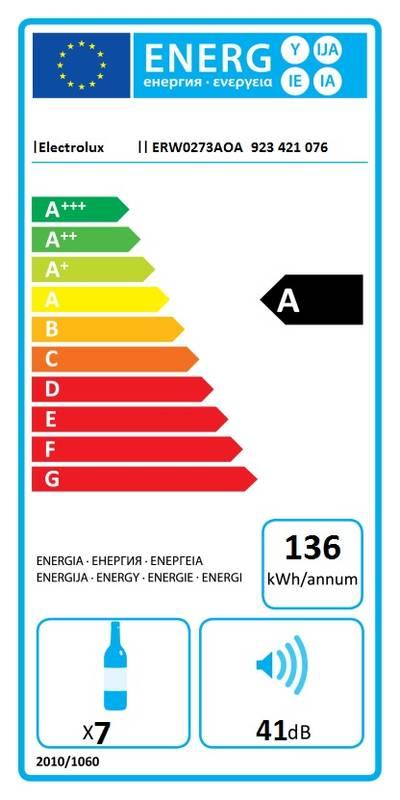 Vinotéka Electrolux ERW0273AOA černá
