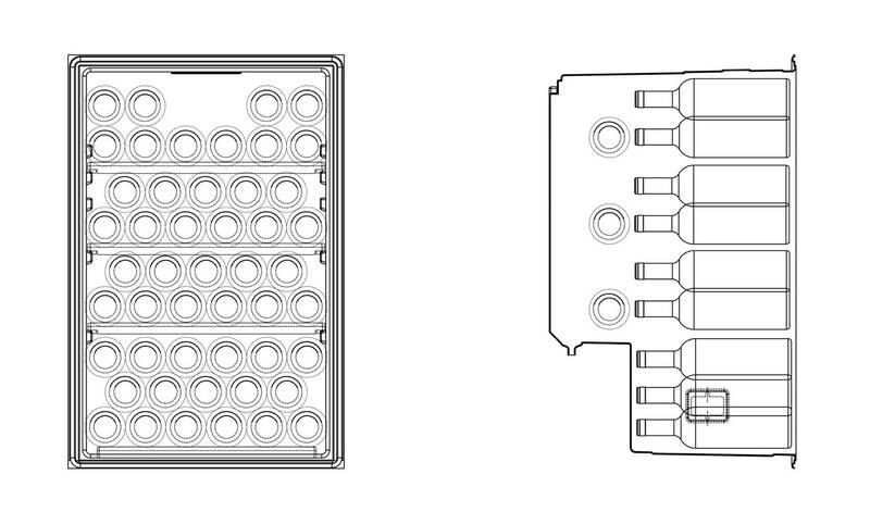Vinotéka Guzzanti GZ 52A černá