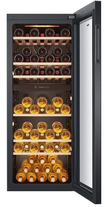 Vinotéka Haier HWS77DGAU1 černá