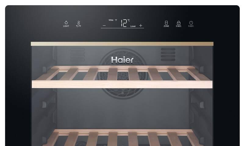 Vinotéka Haier HWS77DGAU1 černá