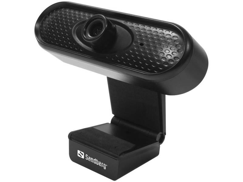 Webkamera Sandberg Webcam 1080p černá, Webkamera, Sandberg, Webcam, 1080p, černá