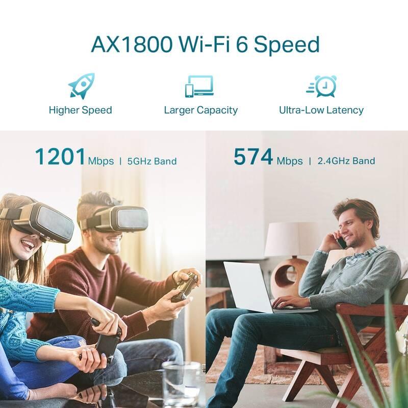 WiFi extender TP-Link RE605X bílý