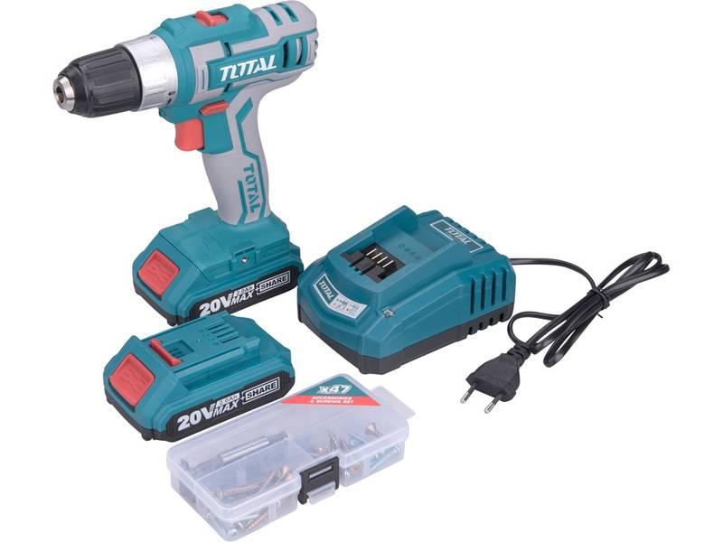Aku vrtačka Total tools TDLI2002E