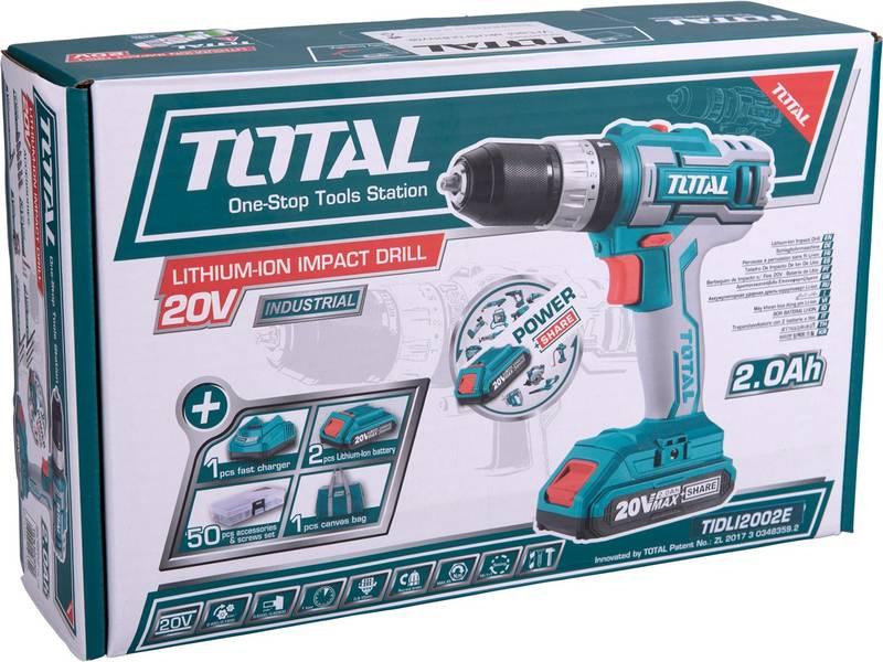 Aku vrtačka Total tools TIDLI2002E, Aku, vrtačka, Total, tools, TIDLI2002E