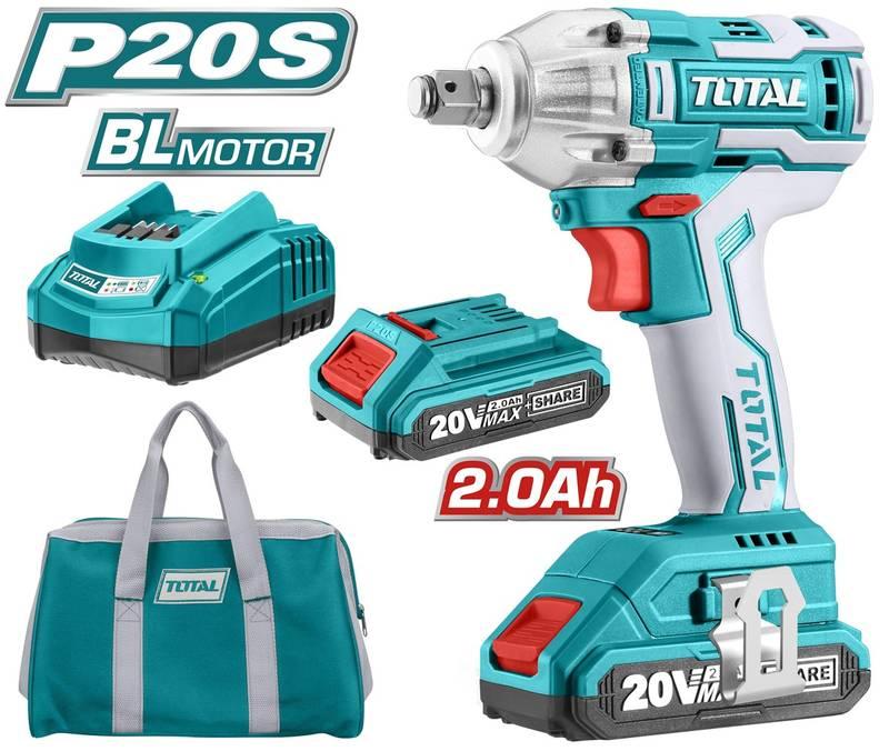 Akumulátorový rázový utahovák Total tools TIWLI2001