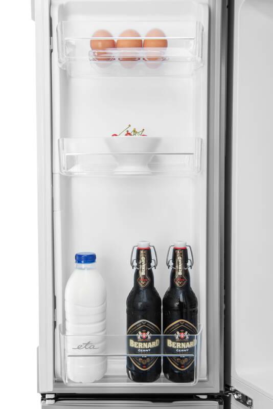 Americká lednice ETA 139090010E stříbrná