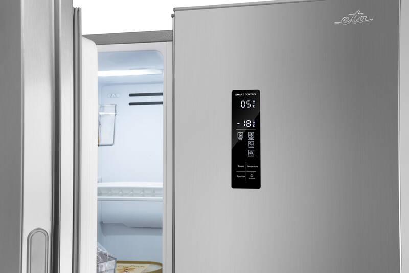 Americká lednice ETA 154490010F Inoxlook