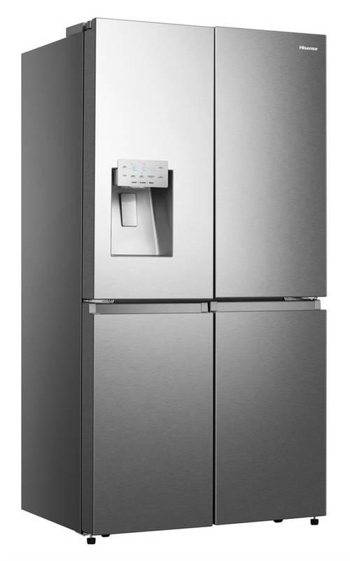 Americká lednice Hisense RQ760N4AIF nerez