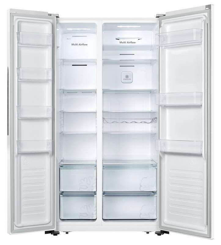 Americká lednice Hisense RS677N4AWF bílá