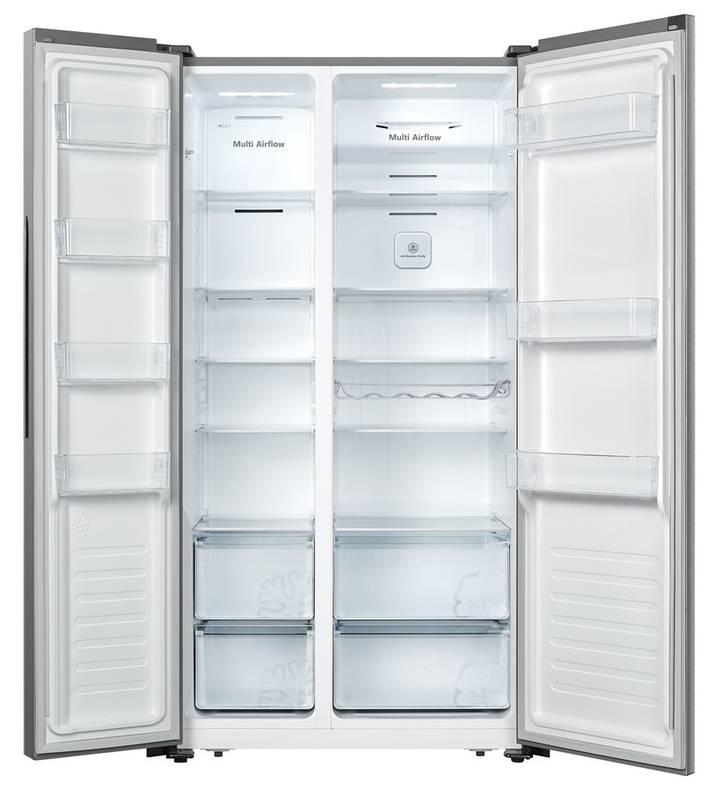 Americká lednice Hisense RS677N4BIE nerez