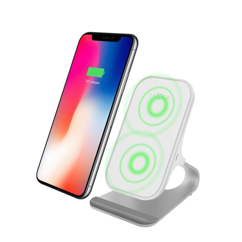 Bezdrátová nabíječka FIXED Frame Wireless bílá