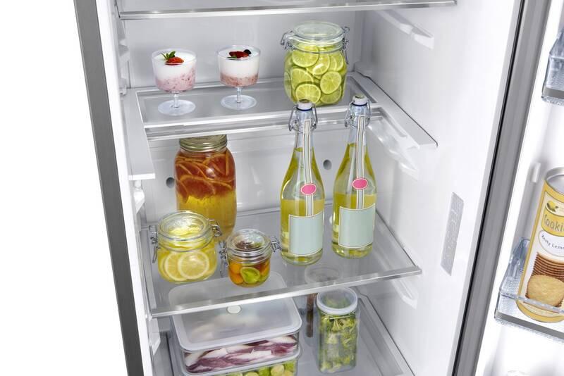 Chladnička Samsung RR39M7145S9 EO stříbrná barva