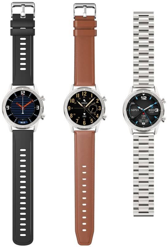 Chytré hodinky Aligator Watch Pro stříbrné
