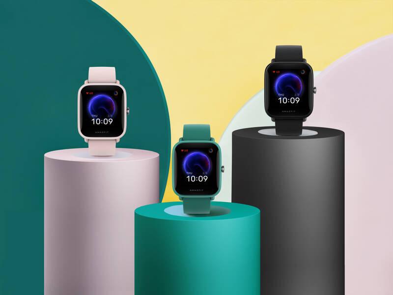 Chytré hodinky Amazfit Bip U Pro růžový