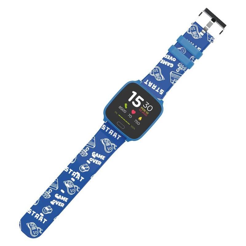 Chytré hodinky Forever IGO JW-100 modré, Chytré, hodinky, Forever, IGO, JW-100, modré