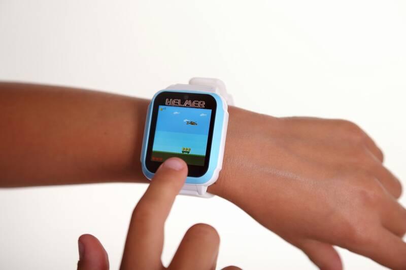 Chytré hodinky Helmer KW 801 dětské modré