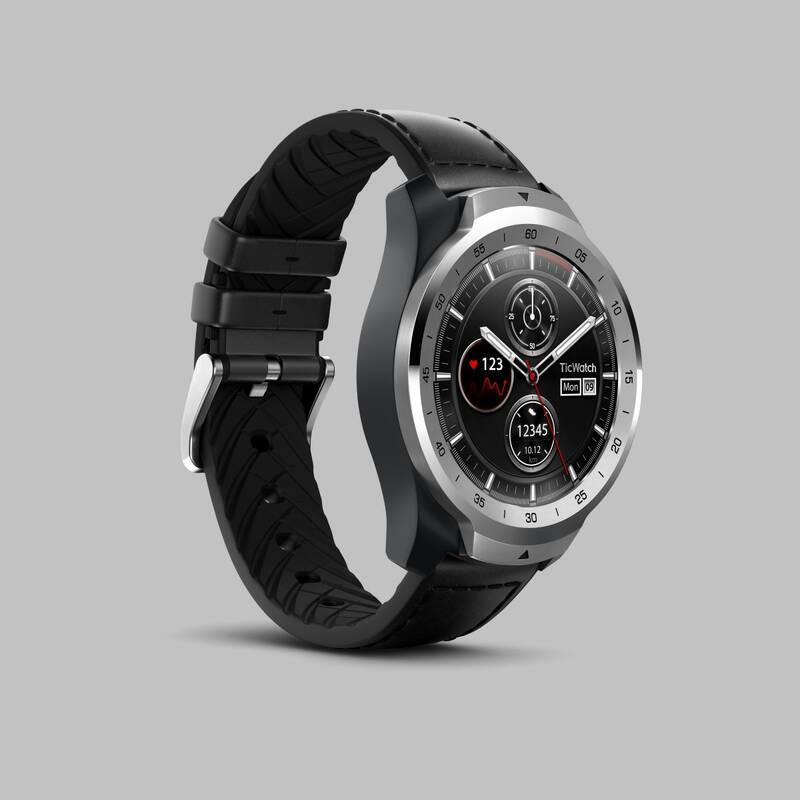 Chytré hodinky Mobvoi TicWatch Pro 2020 stříbrné