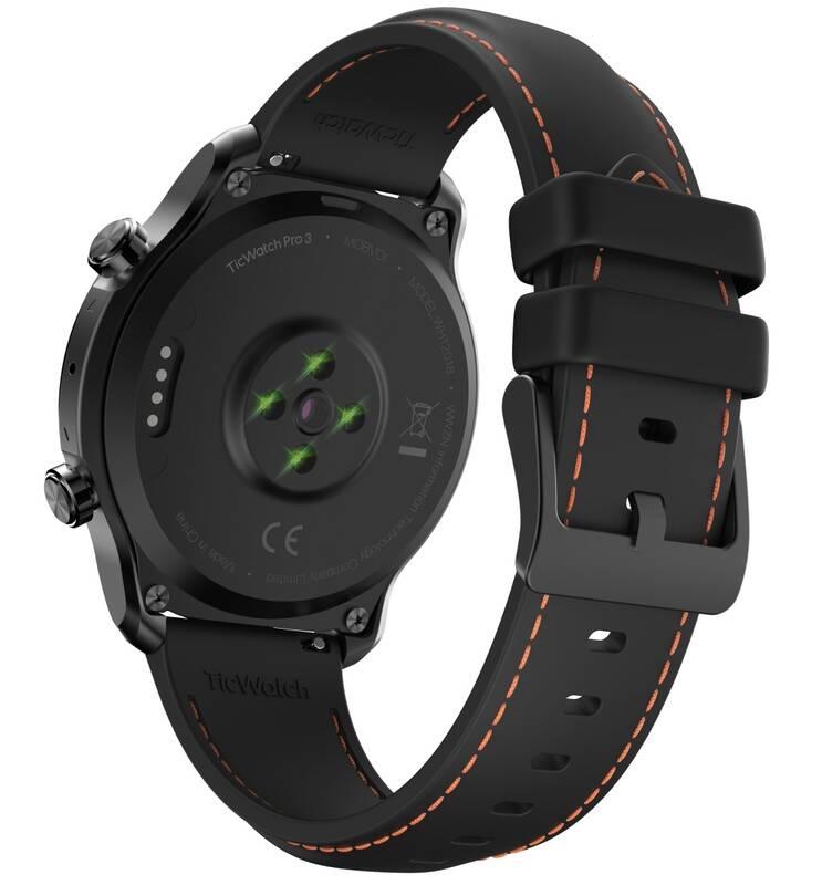 Chytré hodinky Mobvoi TicWatch Pro 3 GPS černé, Chytré, hodinky, Mobvoi, TicWatch, Pro, 3, GPS, černé
