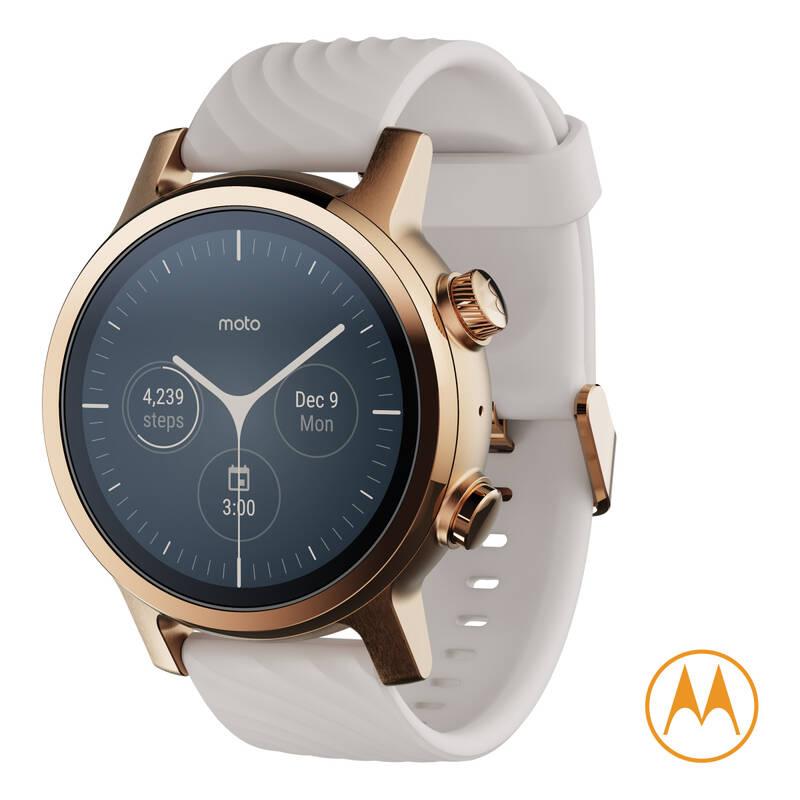 Chytré hodinky Motorola Moto 360 3. generace zlatá