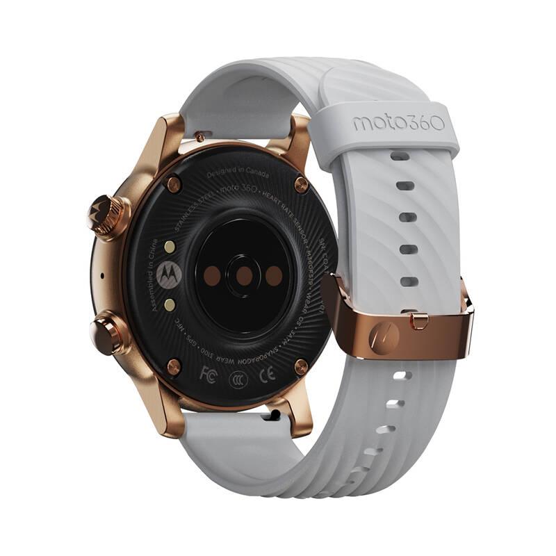 Chytré hodinky Motorola Moto 360 3. generace zlatá, Chytré, hodinky, Motorola, Moto, 360, 3., generace, zlatá