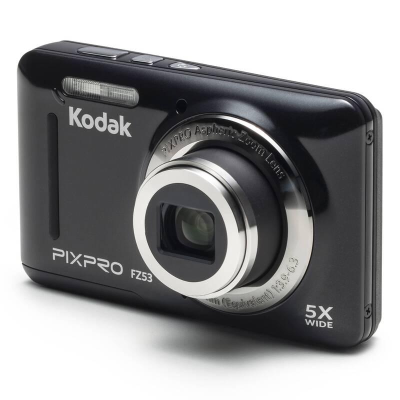Digitální fotoaparát Kodak Friendly Zoom FZ53 černý, Digitální, fotoaparát, Kodak, Friendly, Zoom, FZ53, černý