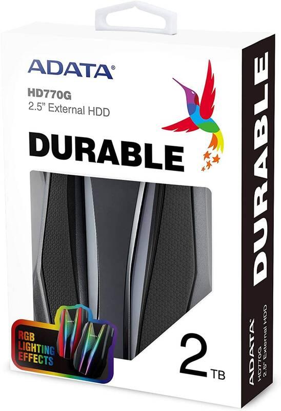 Externí pevný disk 2,5" ADATA HD770G 2TB černý