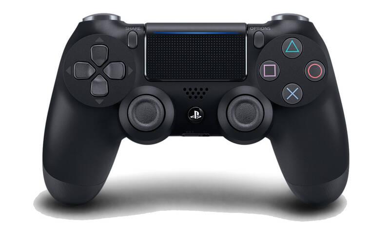 Gamepad Sony Dual Shock 4 pro PS4 v2 černý
