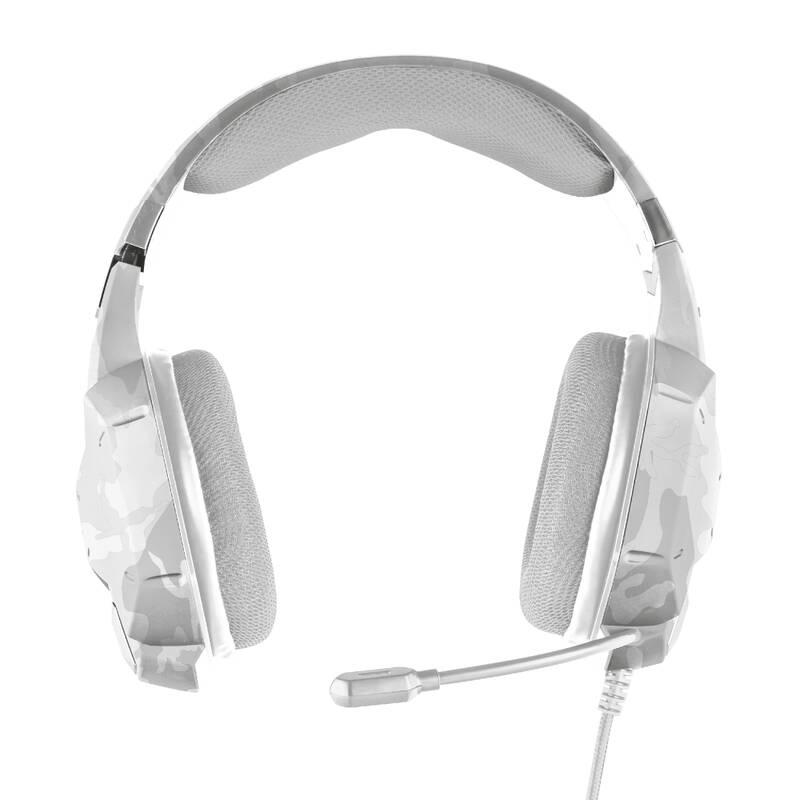 Headset Trust GXT 322W Carus - snow camo