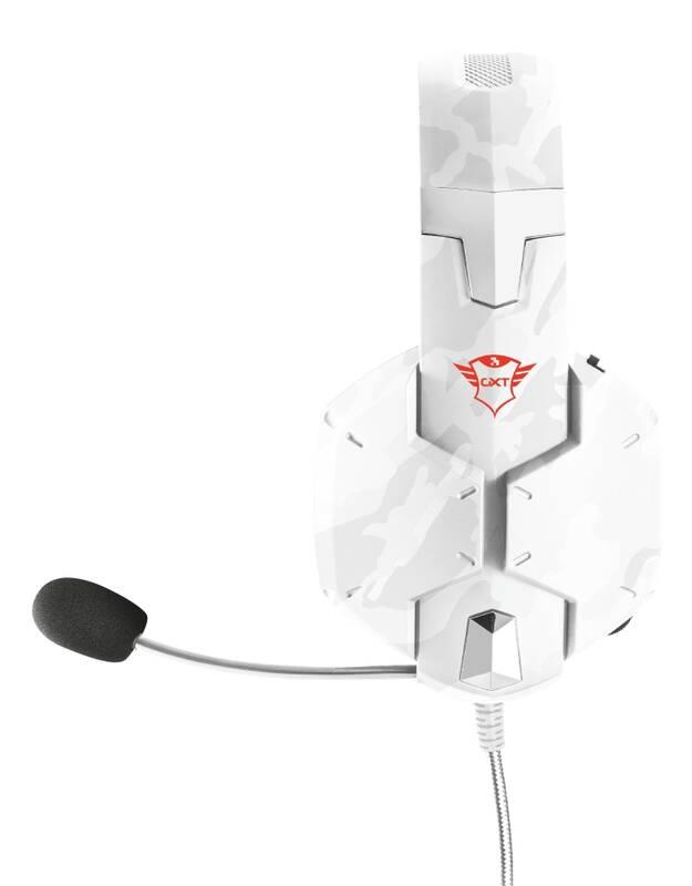 Headset Trust GXT 322W Carus - snow camo