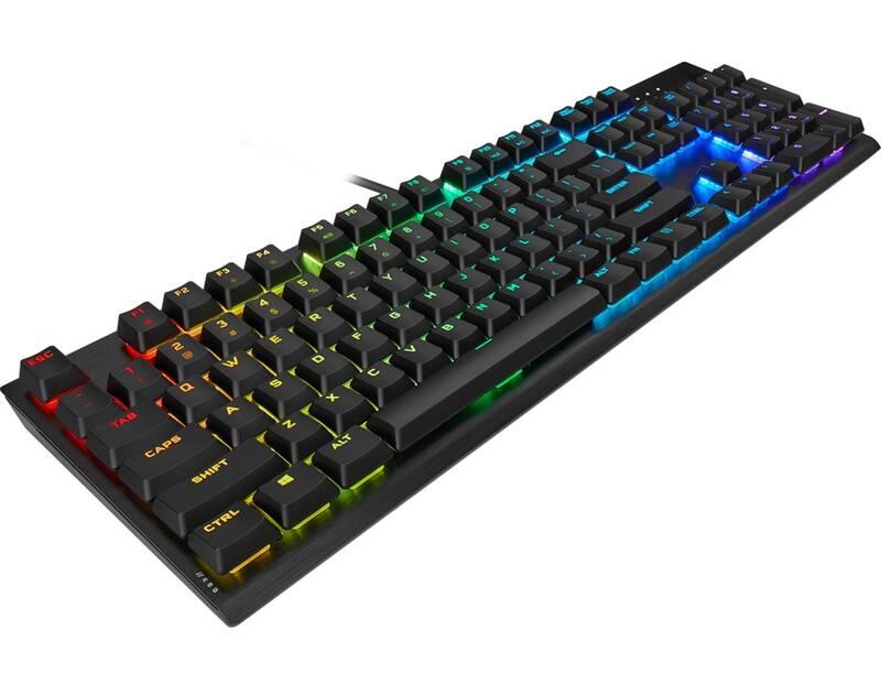 Klávesnice Corsair K60 RGB PRO Cherry MX Low Profile Speed černá
