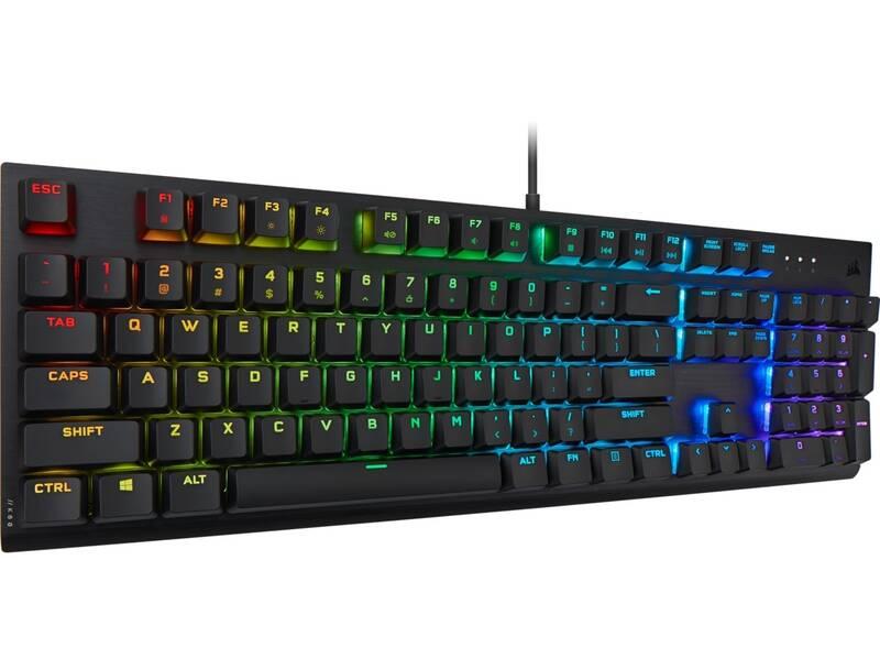 Klávesnice Corsair K60 RGB PRO Cherry MX Low Profile Speed černá