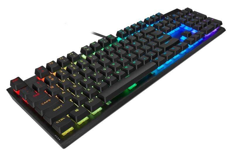 Klávesnice Corsair K60 RGB PRO Cherry Viola, US černá