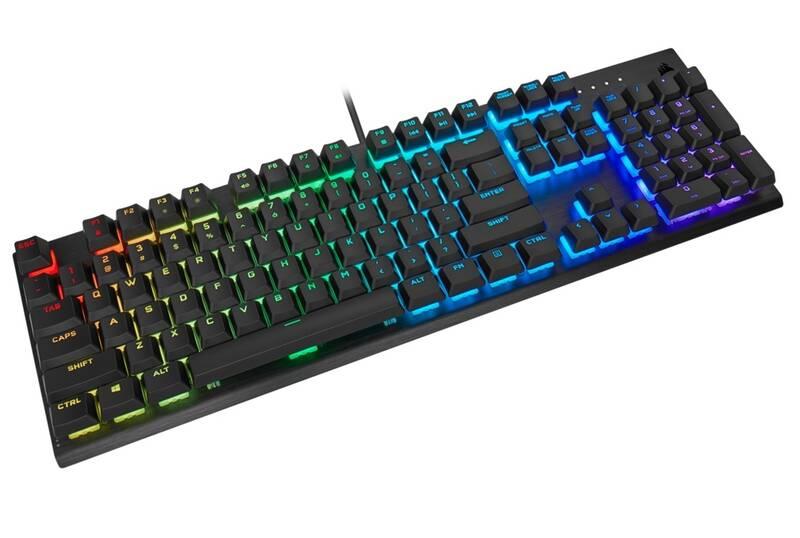 Klávesnice Corsair K60 RGB PRO Cherry Viola, US černá