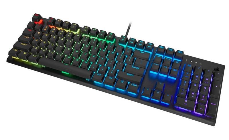 Klávesnice Corsair K60 RGB PRO Cherry Viola, US černá