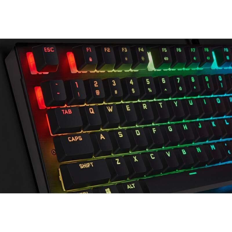 Klávesnice Corsair K60 RGB PRO Cherry Viola, US černá