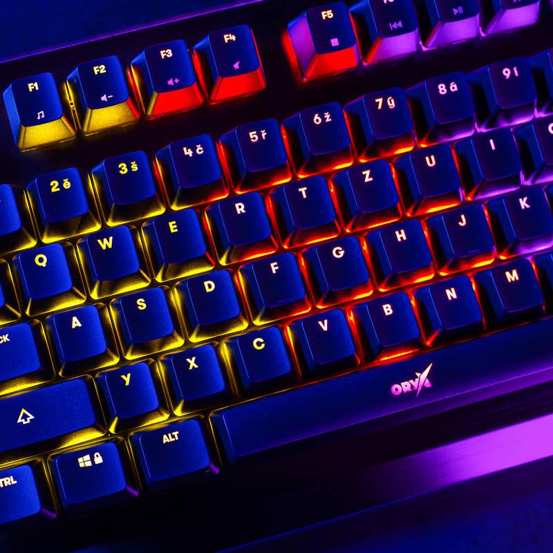 Klávesnice Niceboy ORYX K444 Mechanicus černá