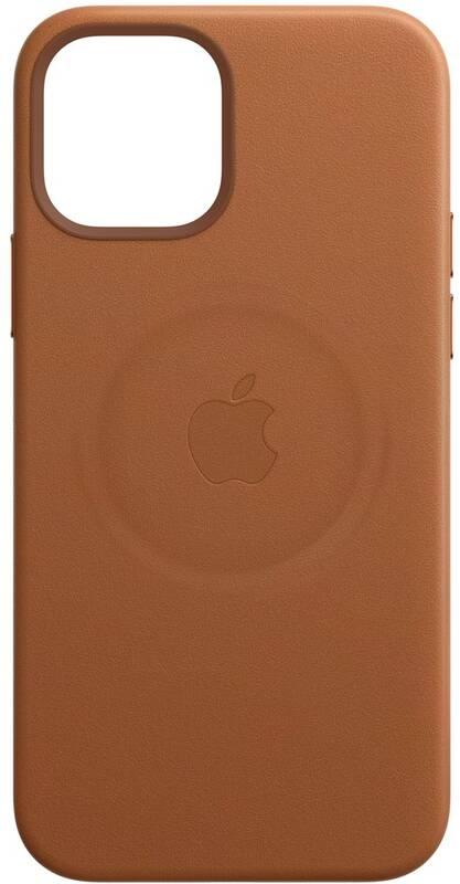 Kryt na mobil Apple Leather Case s MagSafe pro iPhone 12 mini - sedlově hnědý, Kryt, na, mobil, Apple, Leather, Case, s, MagSafe, pro, iPhone, 12, mini, sedlově, hnědý