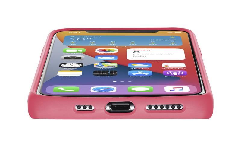 Kryt na mobil CellularLine Sensation na Apple iPhone 12 mini červený