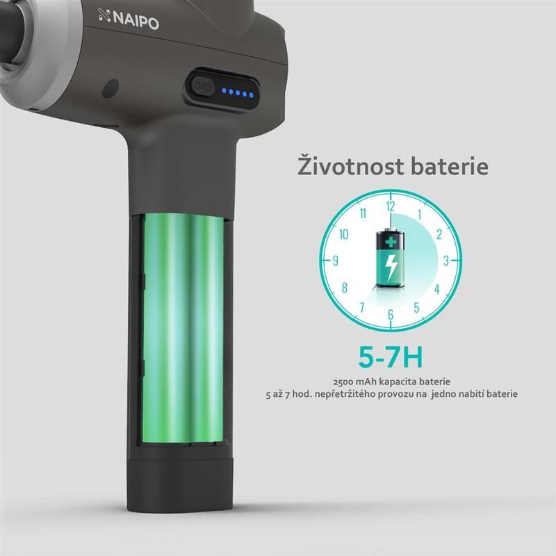 Masážní přístroj NAIPO MGPC-007 černý