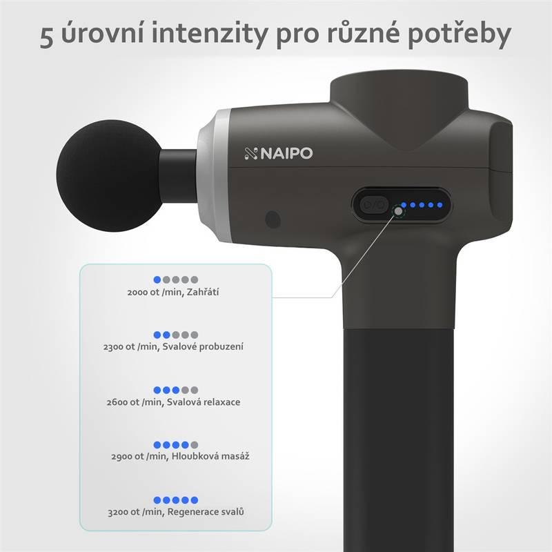 Masážní přístroj NAIPO MGPC-007 černý