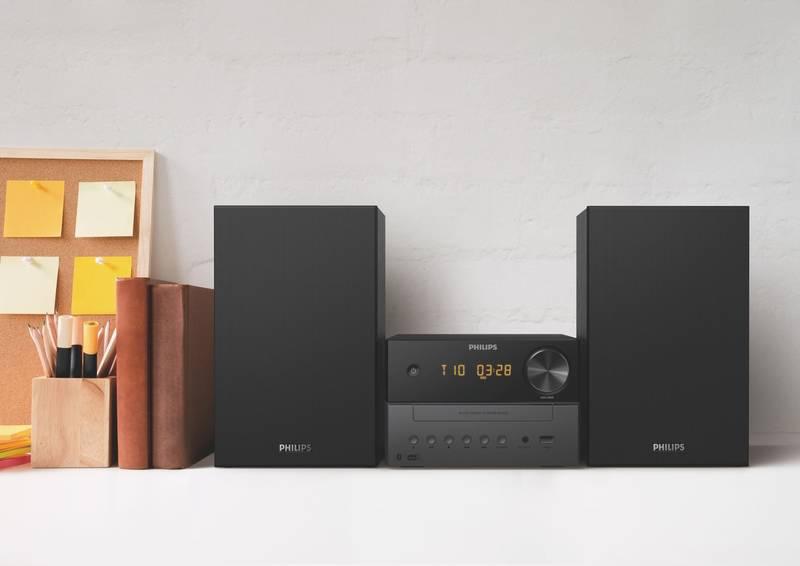 Mikrosystém Philips TAM3505 černý