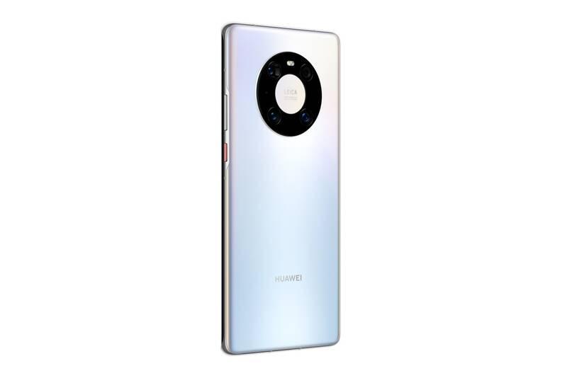 Mobilní telefon Huawei Mate 40 Pro stříbrný, Mobilní, telefon, Huawei, Mate, 40, Pro, stříbrný