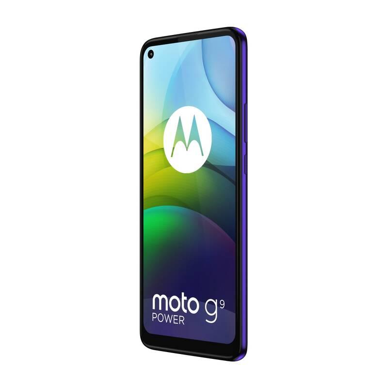 Mobilní telefon Motorola Moto G9 Power - Electric Violet