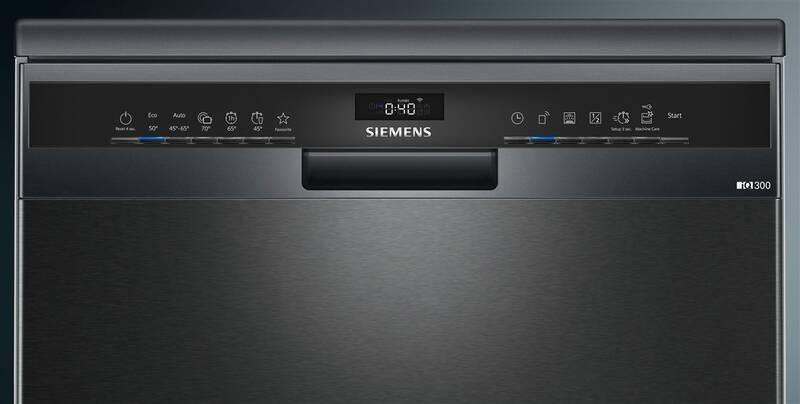 Myčka nádobí Siemens iQ300 SN23EC14CE černá, Myčka, nádobí, Siemens, iQ300, SN23EC14CE, černá