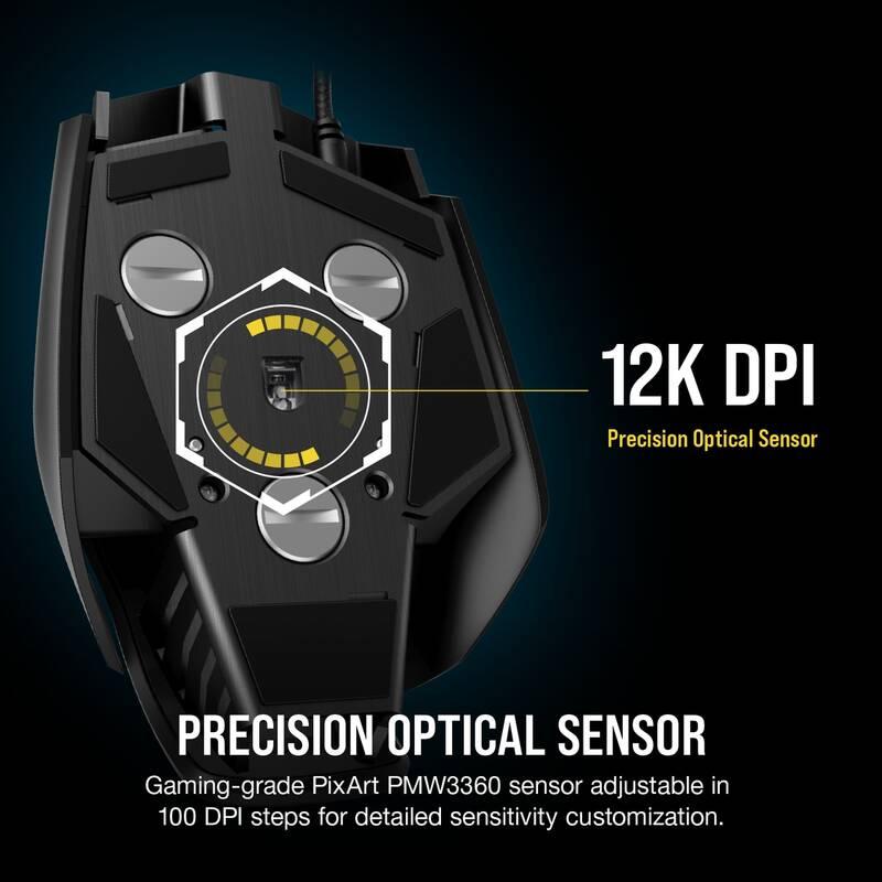 Myš Corsair M65 PRO RGB FPS černá